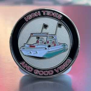 2025 Team 33 Mini Jet Boat Challenge Coin