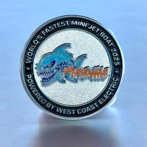 2025 Piranha Mini Jet Boat Challenge Coin