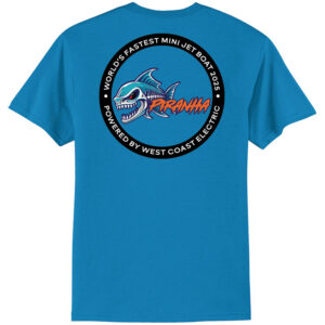 Piranha Fastest Boat Short Sleeve T-Shirt
